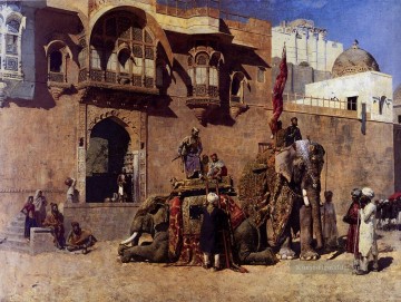 Ein Rajah von Jodhpur Araber Edwin Lord Weeks Ölgemälde